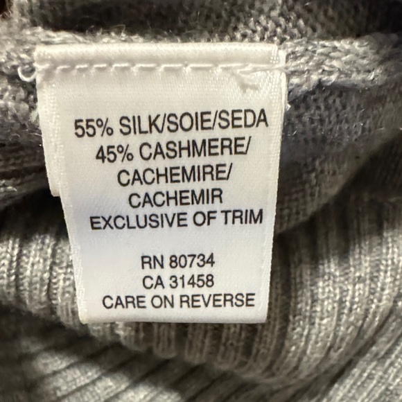 BCBGMaxAzria Gray Knit Sweater - Picture 6 of 6